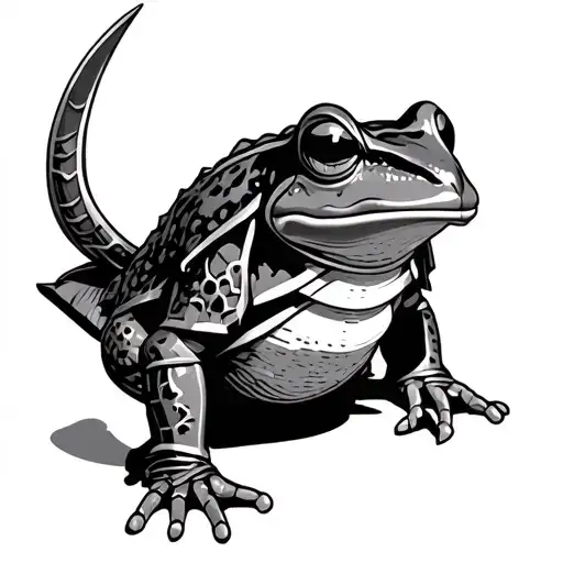 Dark Fantasy Frog Knight
