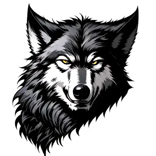 Wolverine With A Wolf