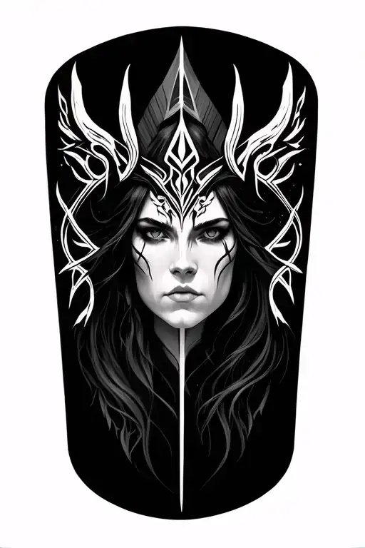 Hela Nordic Mythology Realistic