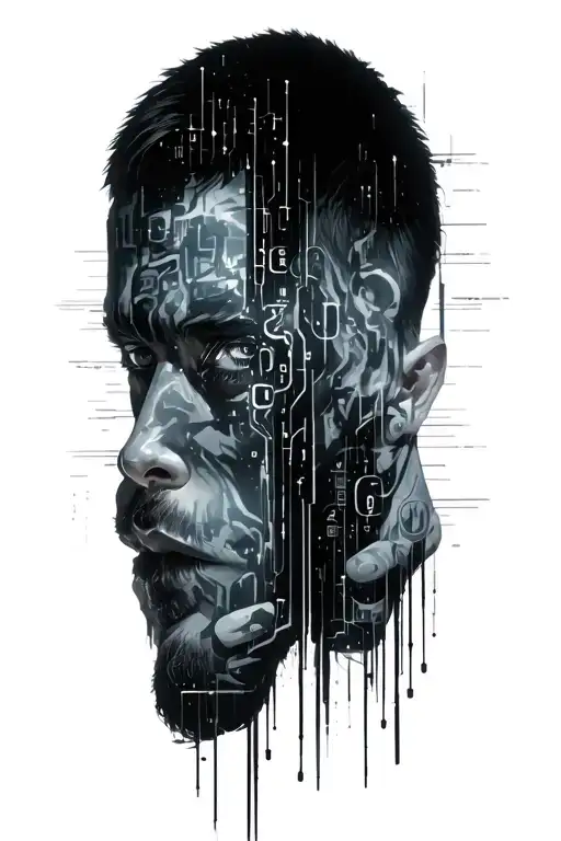 Pop Culrture Sleeve The Matrix Style Numbers