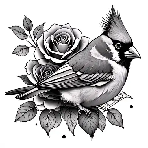 Roses Cardinals And Space