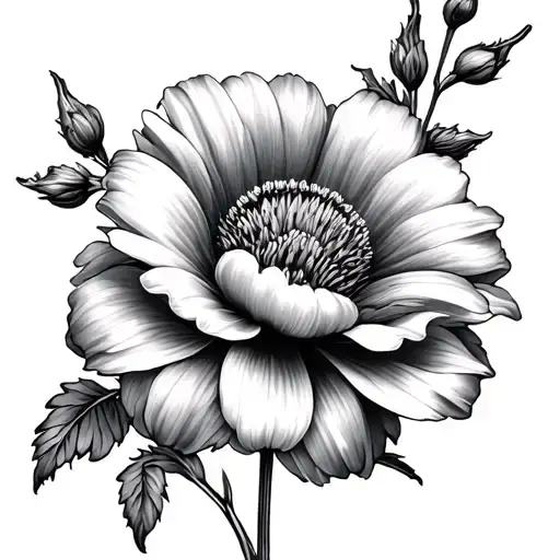 April Birth Flower August Birth Flower December Birth Flower