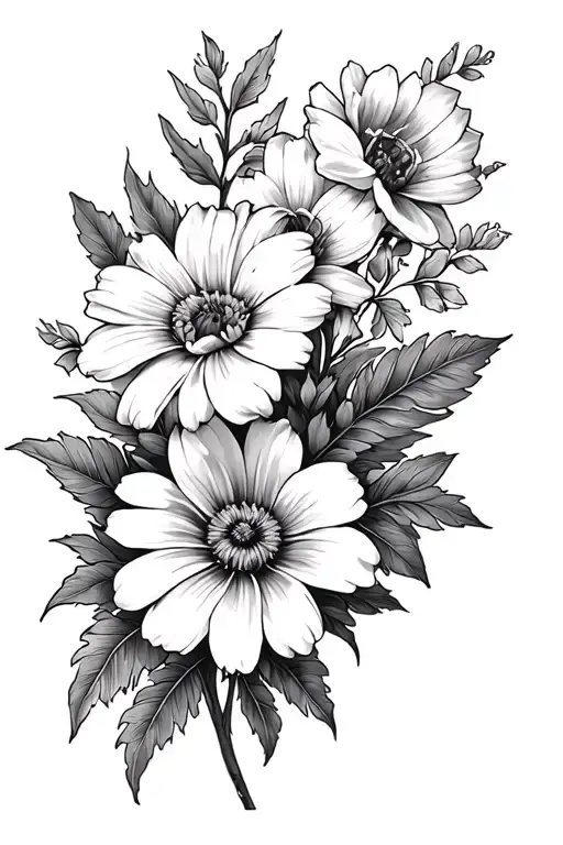 January July And October Birth Flowers