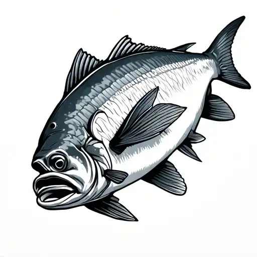 Halibut With A Compass