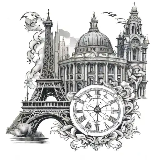 European Travel Tattoo Ideas