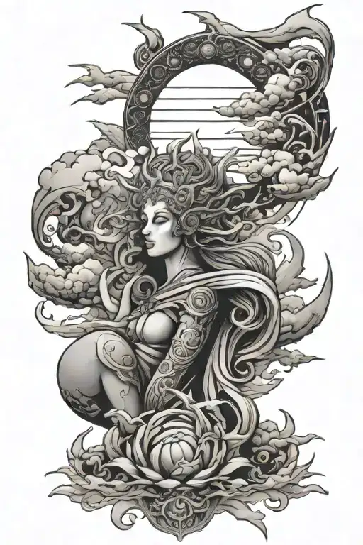 Sunset Sky Rebirth Gods