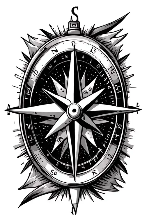 North Star Compass With Cessna Aviation