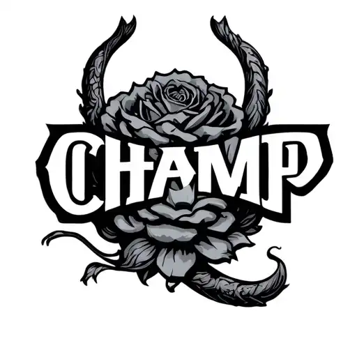 Life Line With The Name Champ