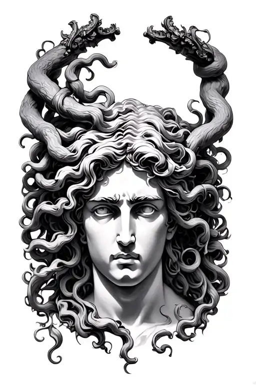 Medusa Hermes Zeus Aphrodite