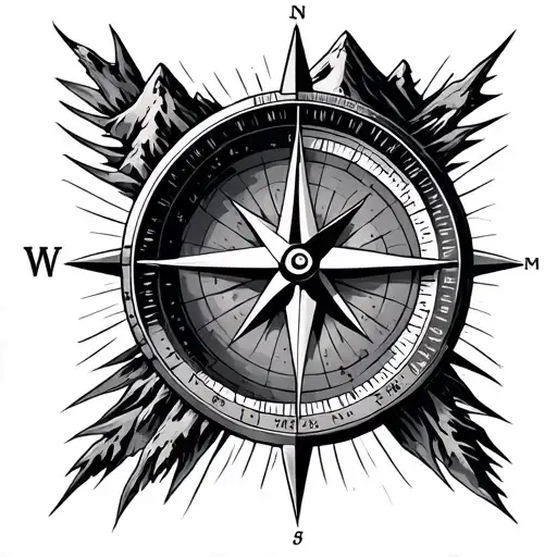 Compass Mountain Peak