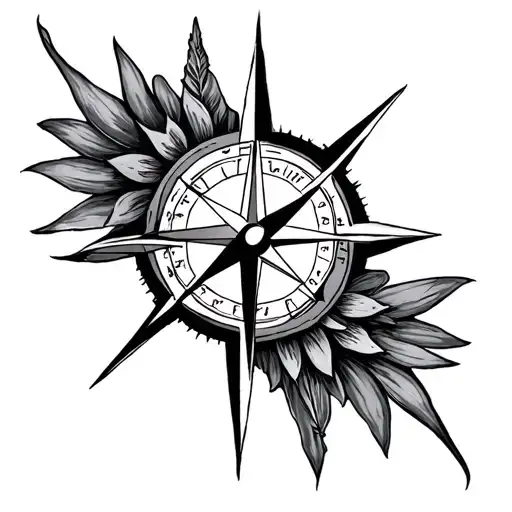 Deondre And Compass Rose