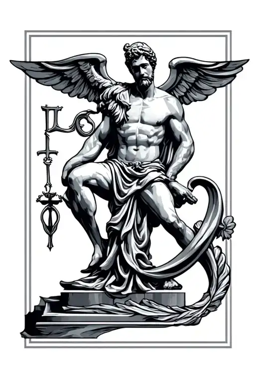 Loyalty Symbol Made Man Statue