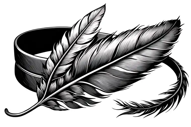 Feather & Leaves Bracelet