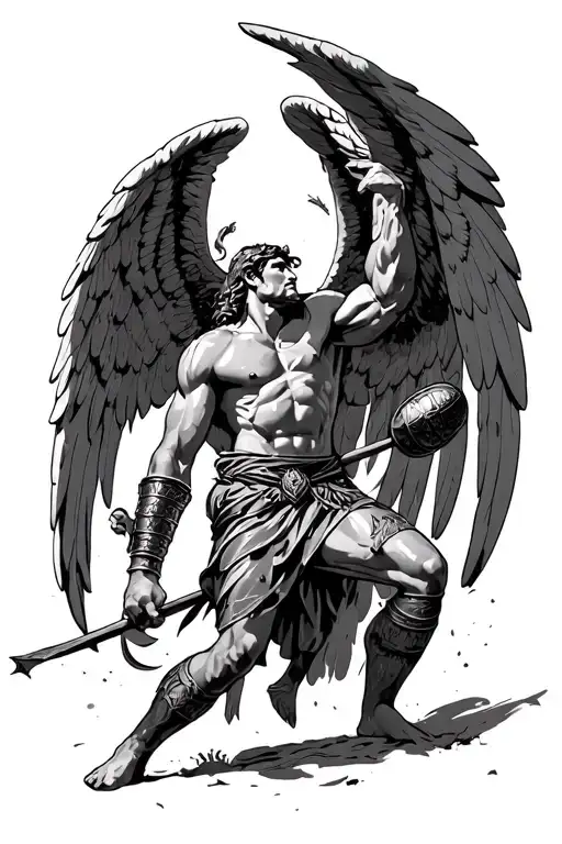 Angel Coliseum Gladiator Fighting