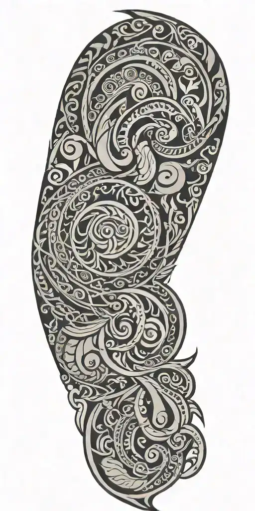 Maori Inspired Design