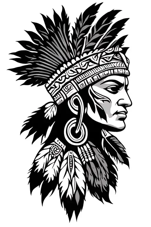 Taino Indian Artwork Inspired