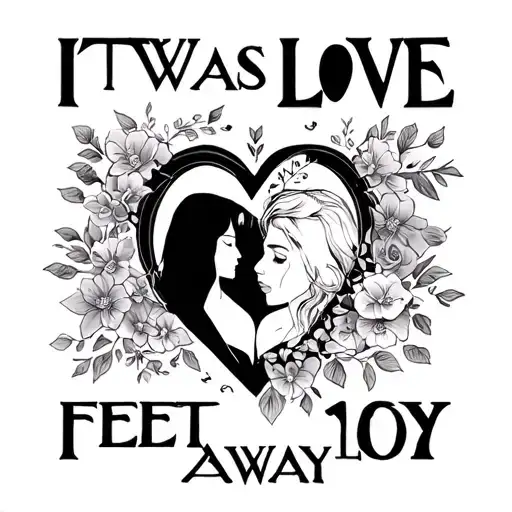 It Was Love 10 Feet Away Lyrics From A Song Incorporated
