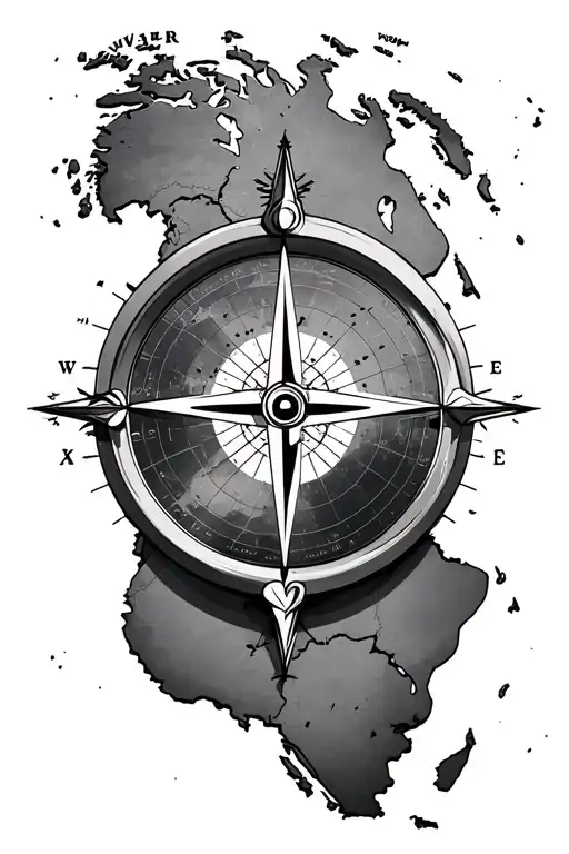 Ritter Compass World Map