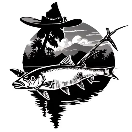 Country Style Quarter Sleeve Tattoo Based On South West Florida About Hunting And Fishing