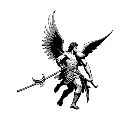 Angel Coliseum Gladiator Fighting