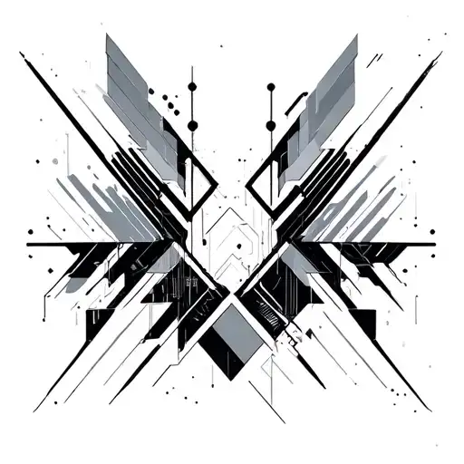 Cyberpunk Geometry Patterns