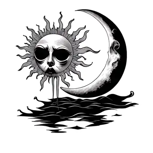 Sad Moon And Sun