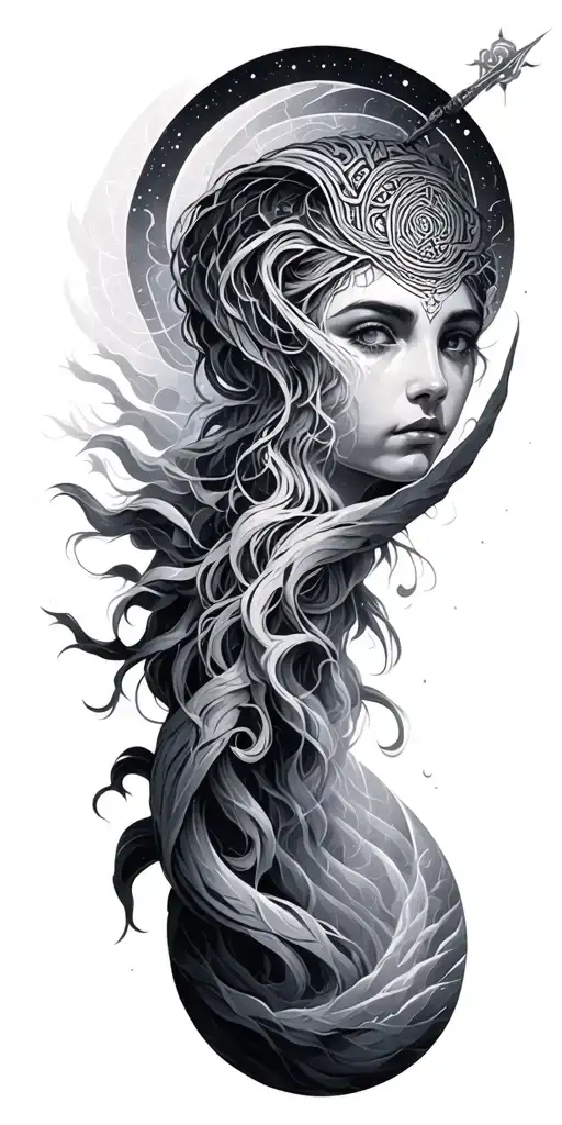 Minatar And Labyrinth Like Sky