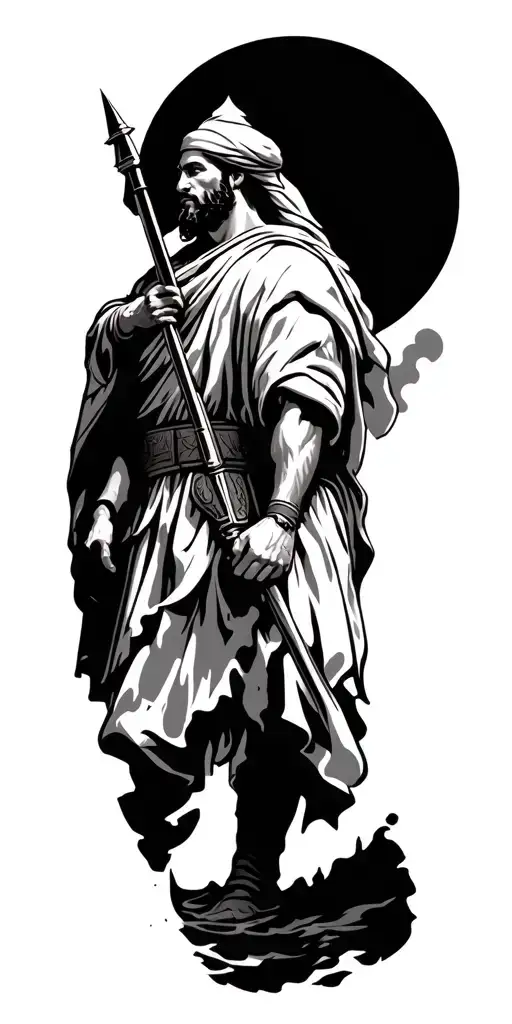 The Story Of Joshua Leading His Army