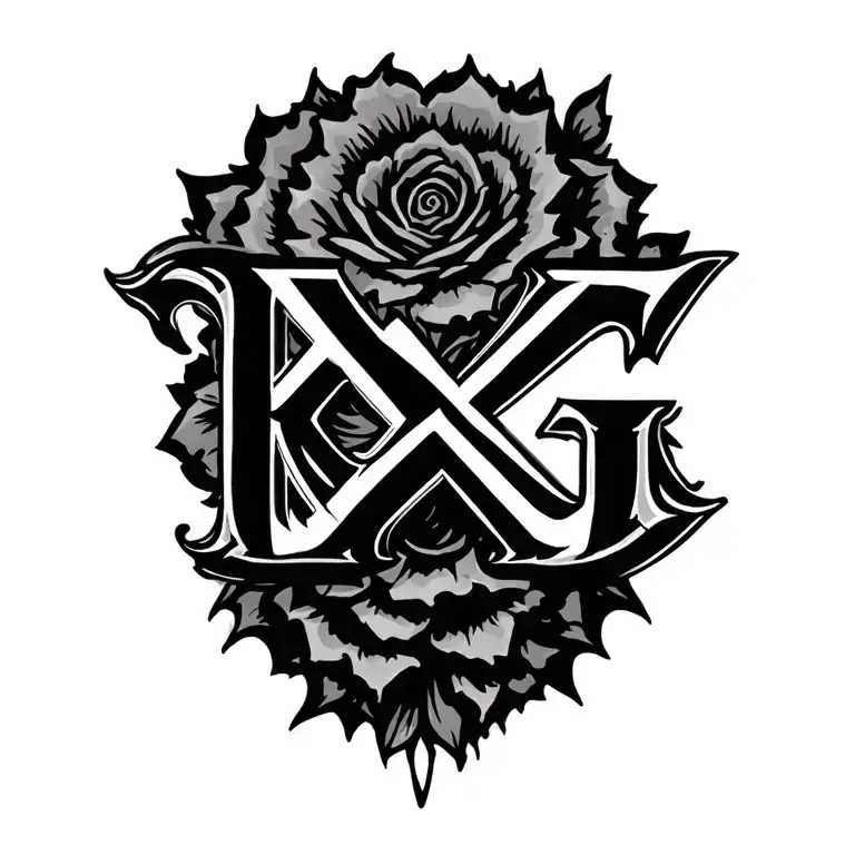 K X G Letters