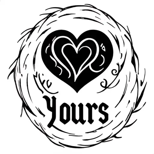 Love Yours In Font