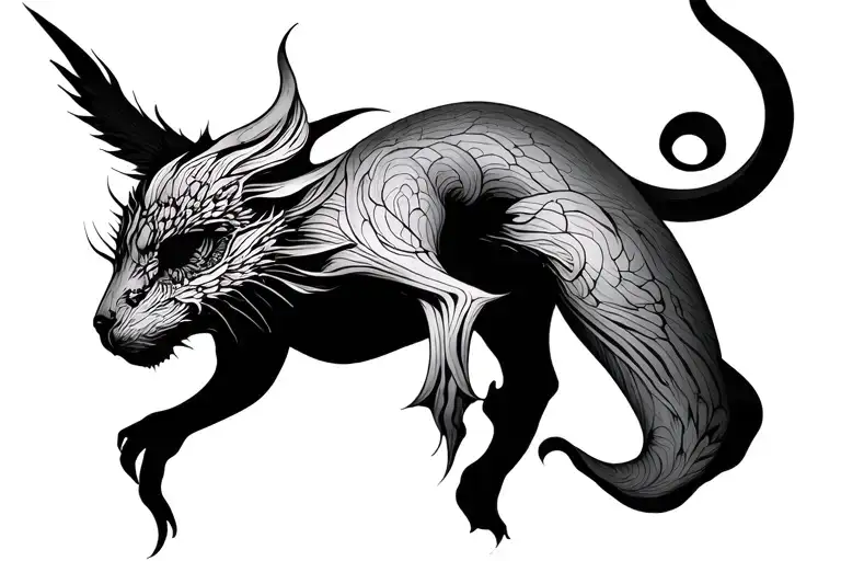 Lower Back Tattoo Fine Line