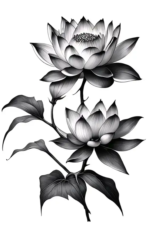 Flor E Lotus Flower Blooming