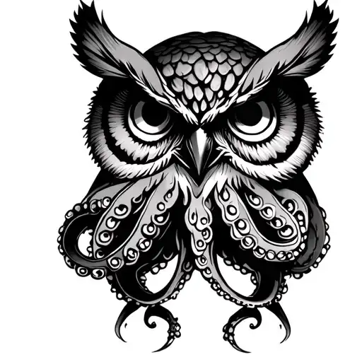 Octopus Cook Owl