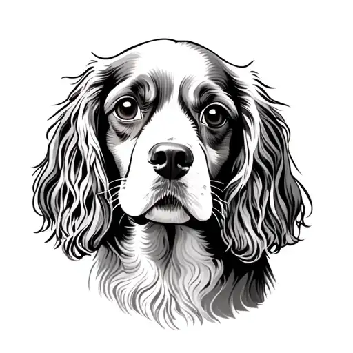 Spaniel Dog Memorial