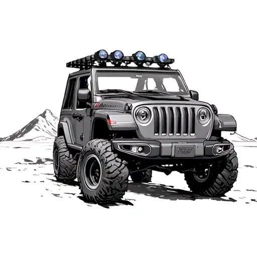 Xena Star Trek Jeep Wrangler
