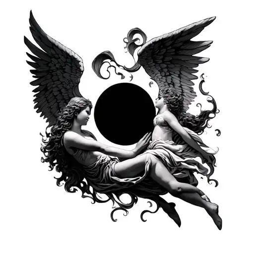 Angel Saving Me From Falling