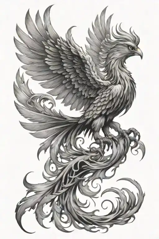 Phoenix Rebirth Oroborous