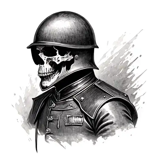 Ned Kelly With Helmet With Half A Skull