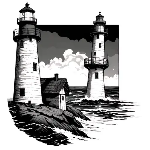 Lighthouse Father Seaamen