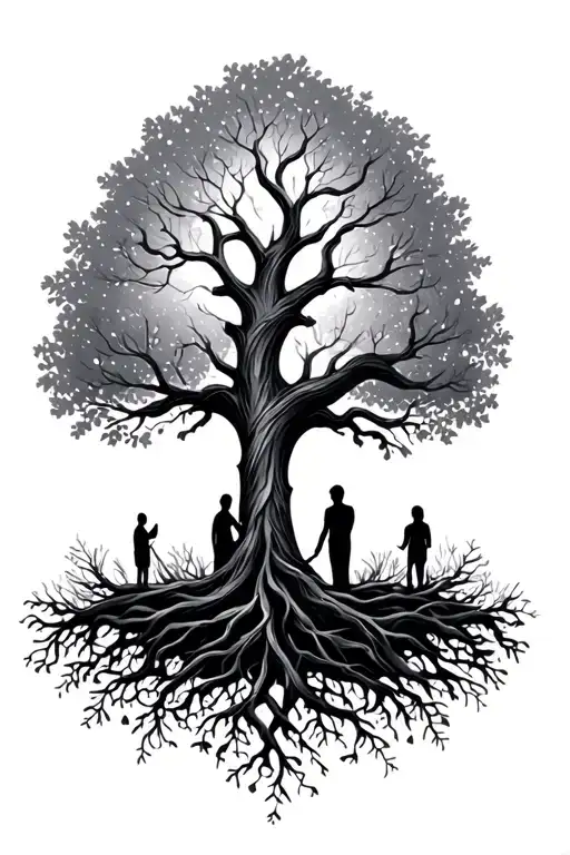Trust Few Love Family Tree Intertwined