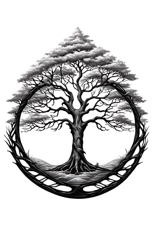 Mini Realism Tree Of Life Journey Towards Living A Fulfilling