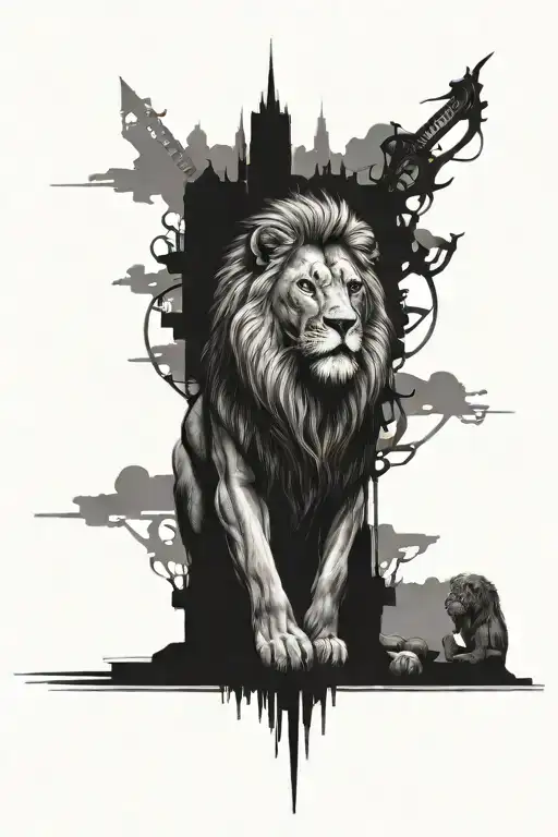 Lion Cathedral For The Arm Inspired By The Prison Break