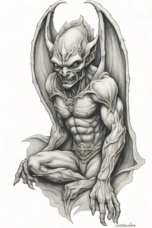 Gentle Gargoyle Warrior