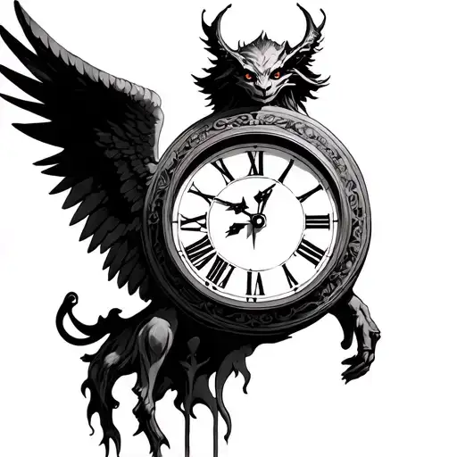 Clock Angel Half Demon