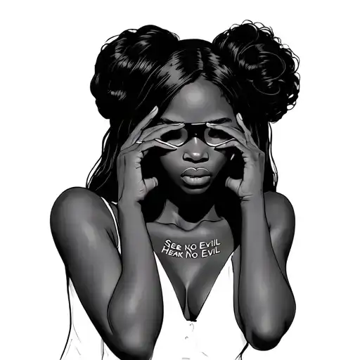 See No Evil Hear No Evil Speak No Evil Black Women