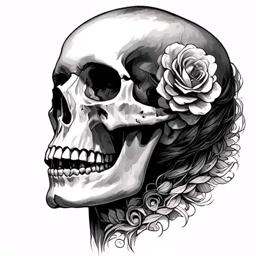 Lana Del Rey Skull