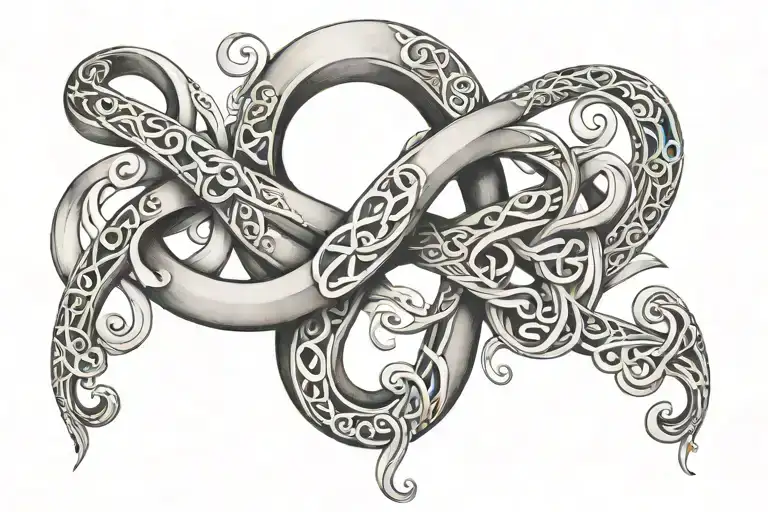 Jolie With Infinity Symbol Intertwined