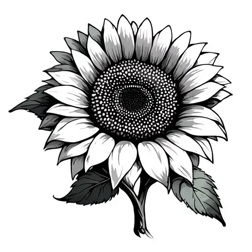 Sunflower Overdose Awareness Ribbon