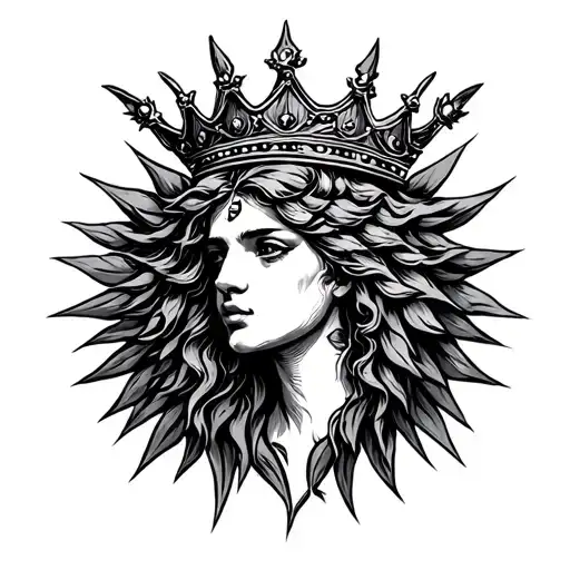 Dutch Crown Virgo Zodiac Sign