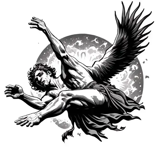 Spiritual Guy Falling